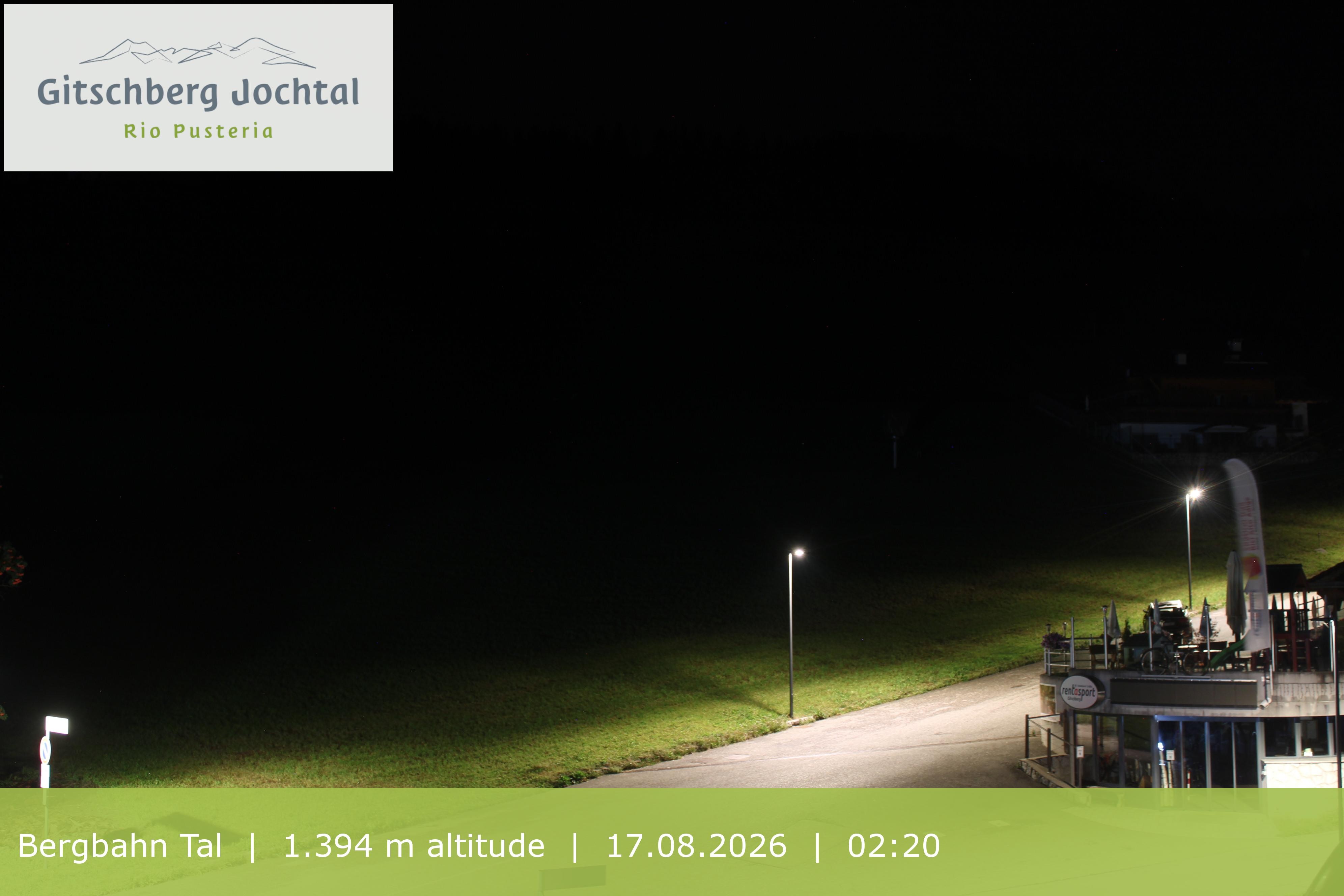Archiv Foto Webcam Sicht auf die Talstation Meransen in Südtirol