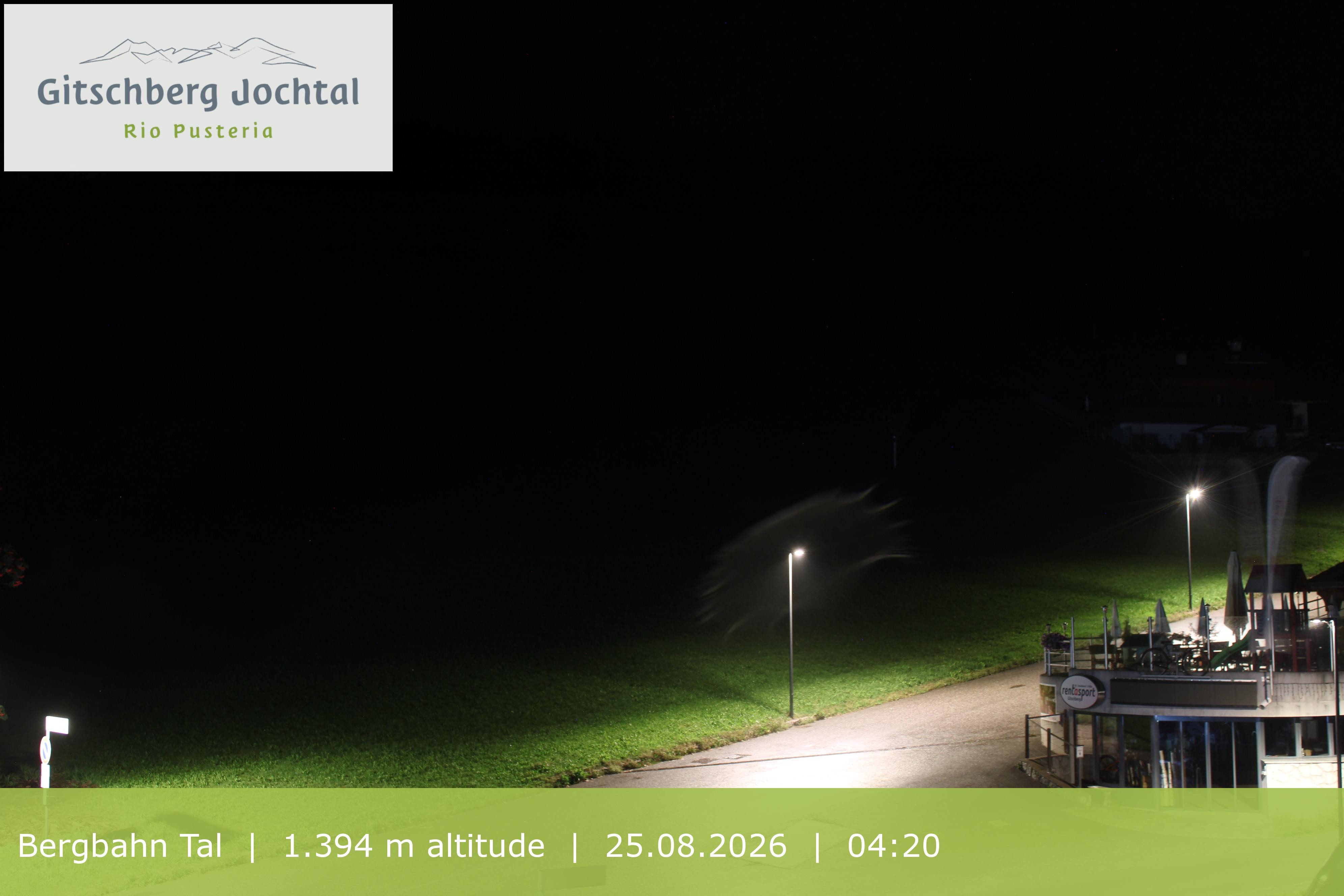 Archiv Foto Webcam Sicht auf die Talstation Meransen in Südtirol