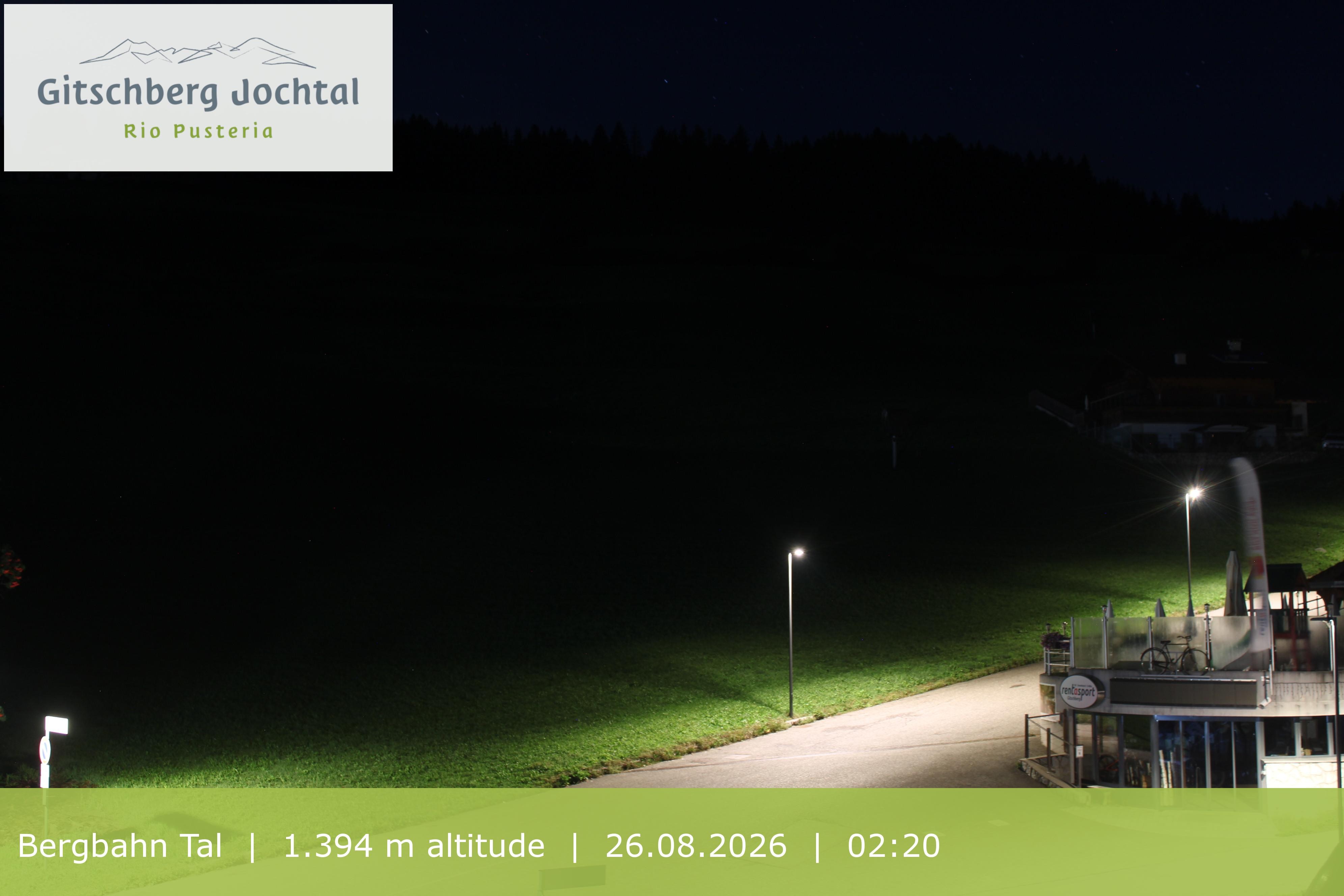Archiv Foto Webcam Sicht auf die Talstation Meransen in Südtirol