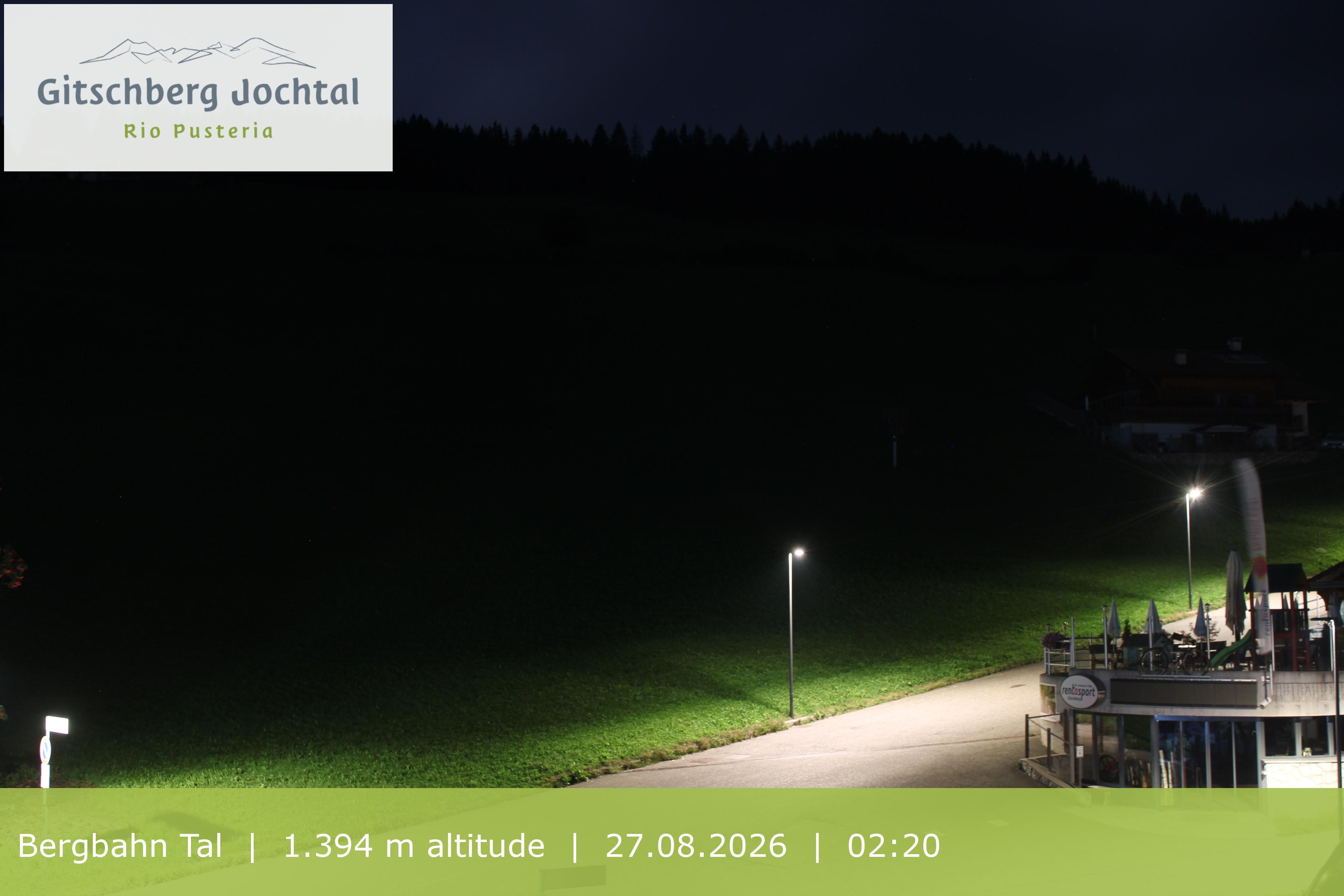 Archiv Foto Webcam Sicht auf die Talstation Meransen in Südtirol