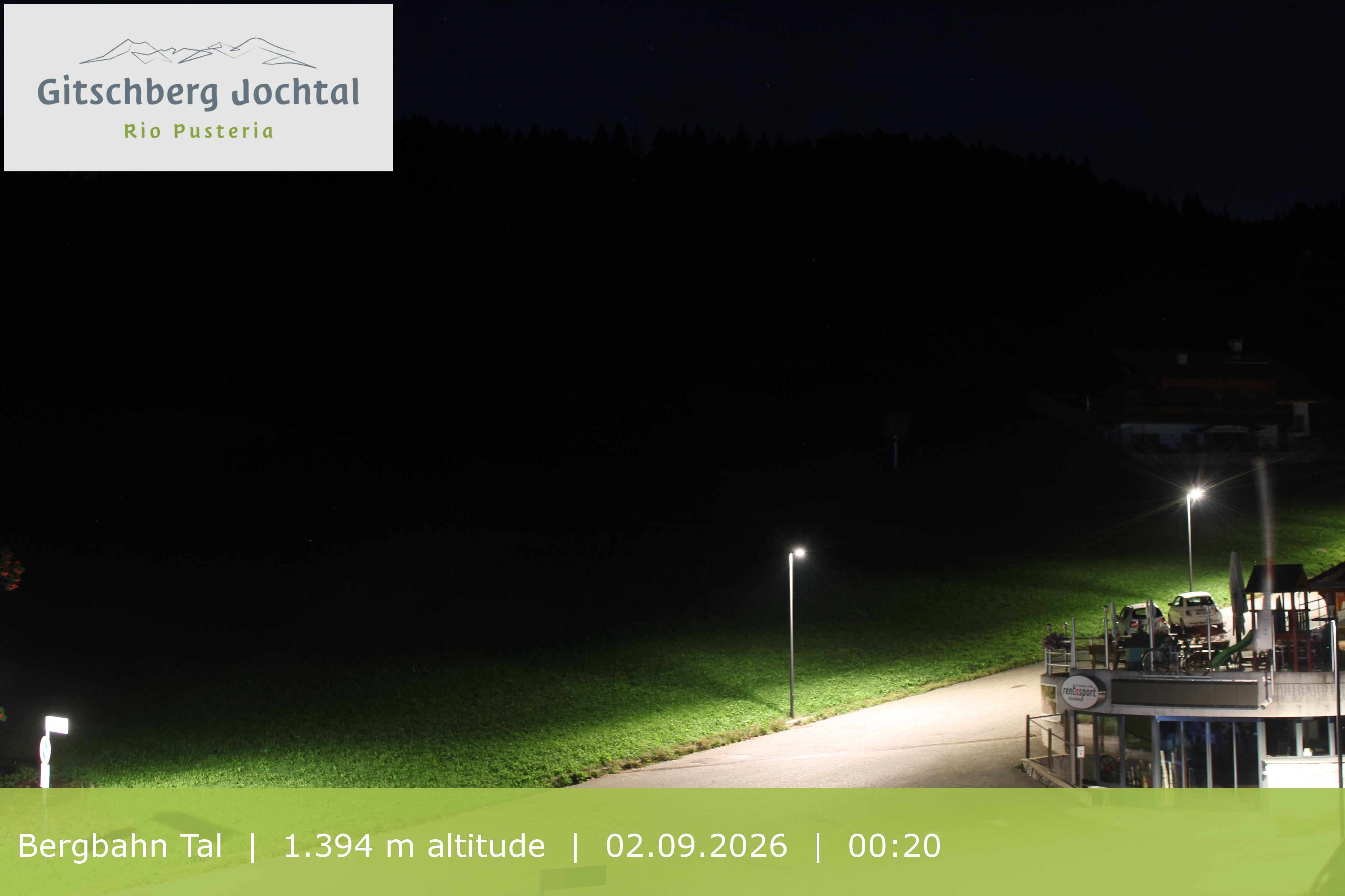 Archiv Foto Webcam Sicht auf die Talstation Meransen in Südtirol