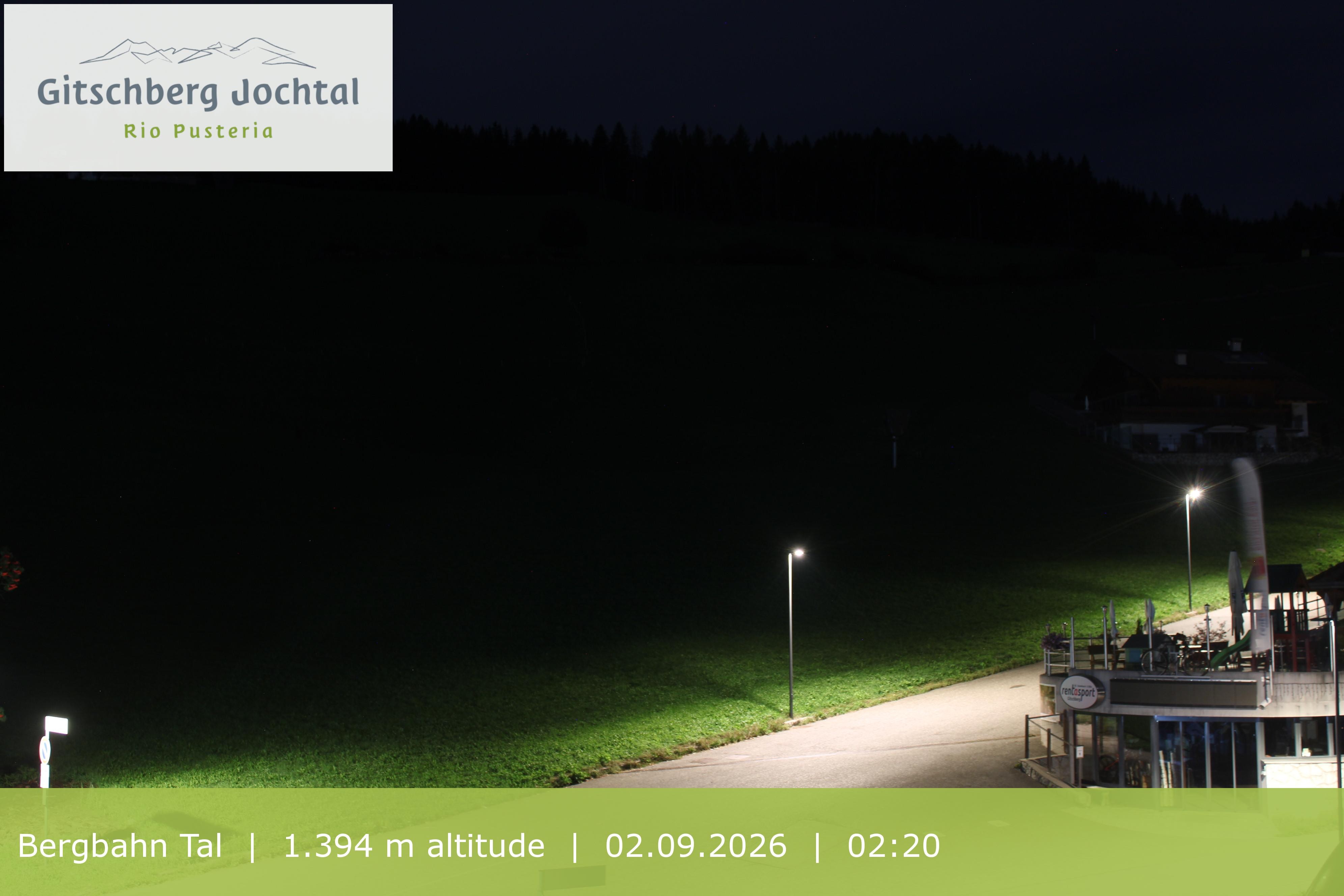 Archiv Foto Webcam Sicht auf die Talstation Meransen in Südtirol