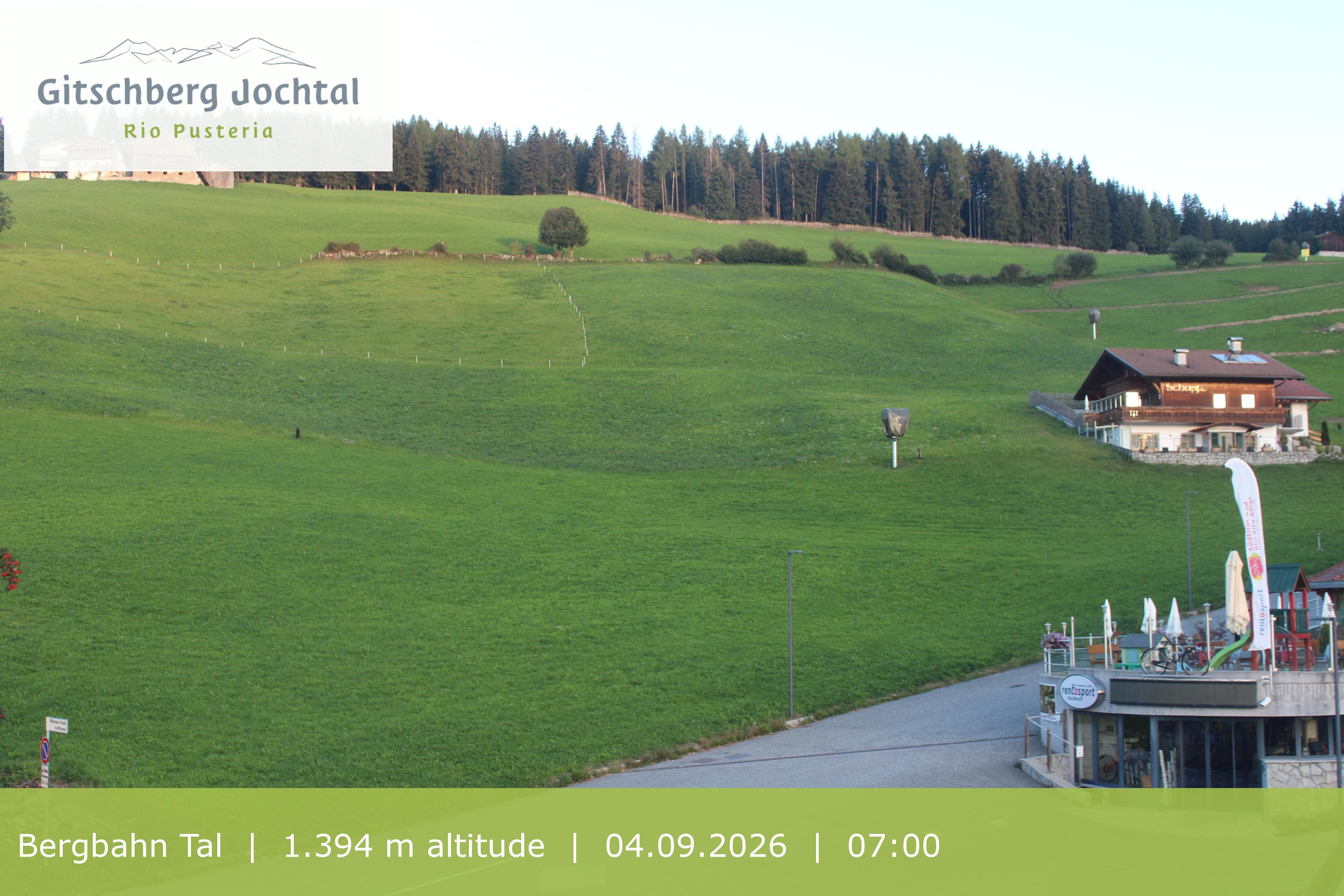 Archived image Webcam View of Base Station Meransen in South Tyrol