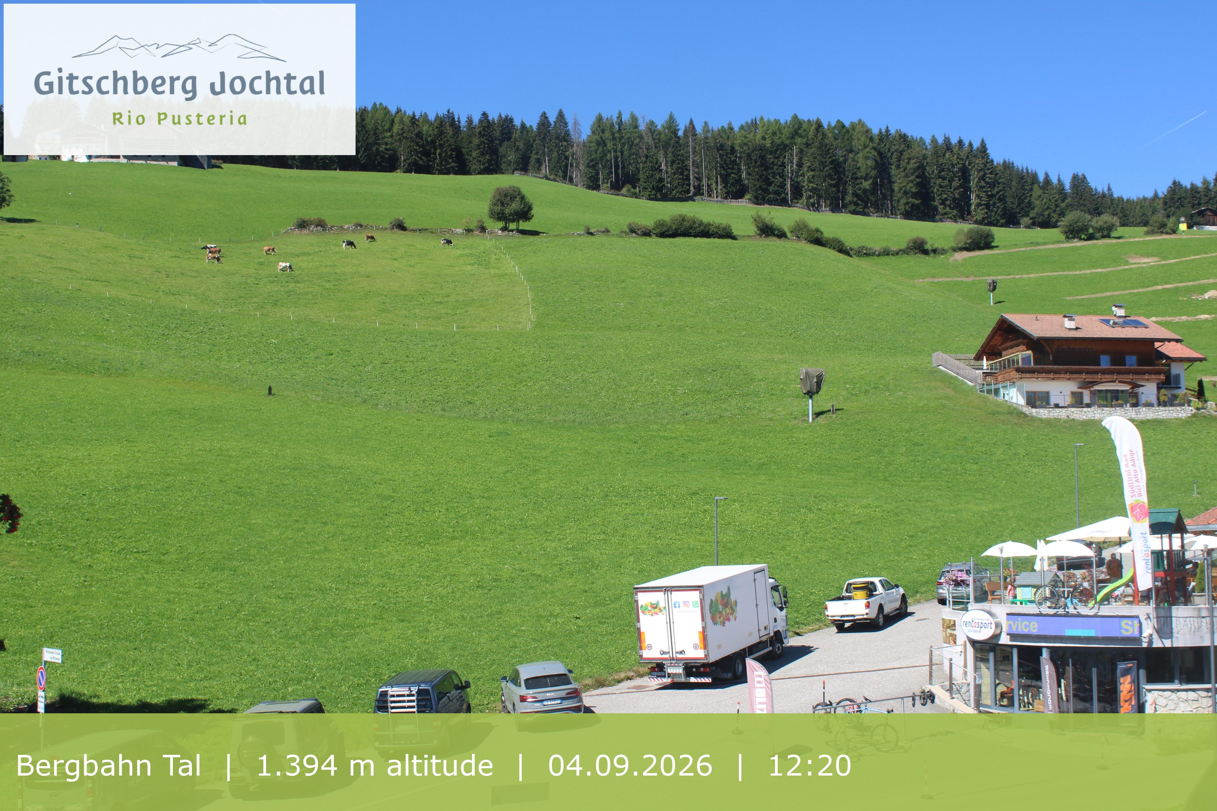 Archived image Webcam View of Base Station Meransen in South Tyrol
