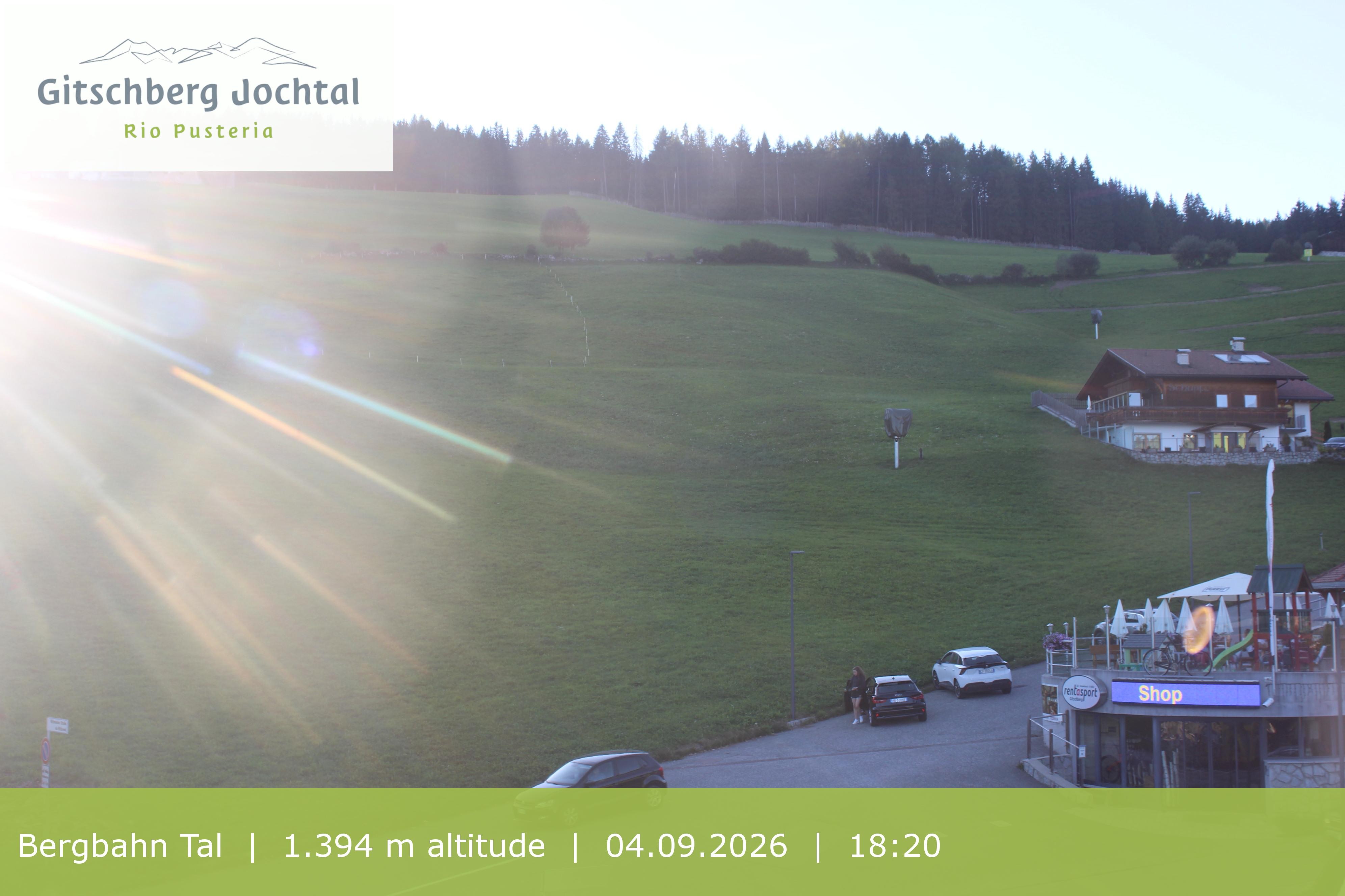 Archived image Webcam View of Base Station Meransen in South Tyrol