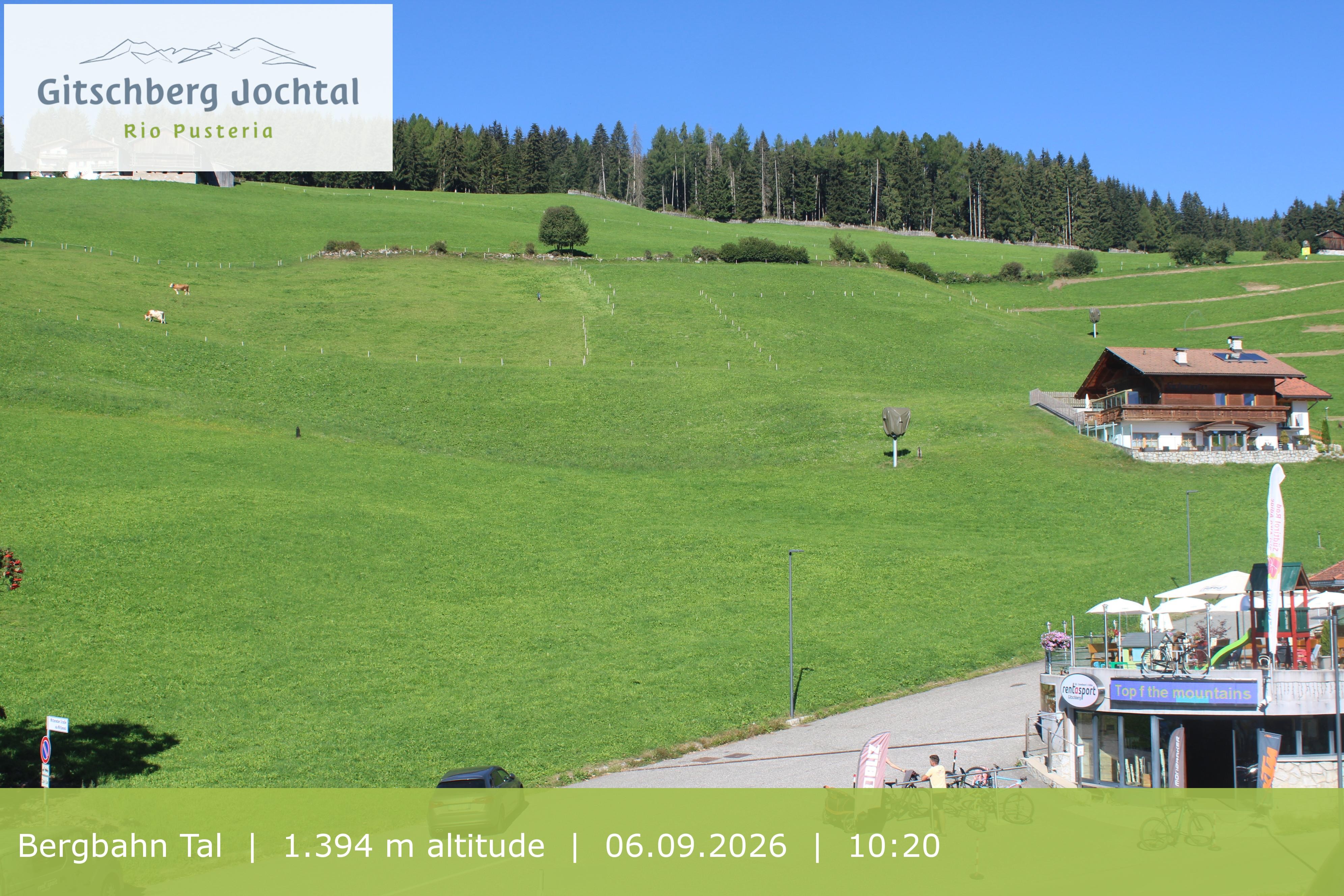 Archived image Webcam View of Base Station Meransen in South Tyrol