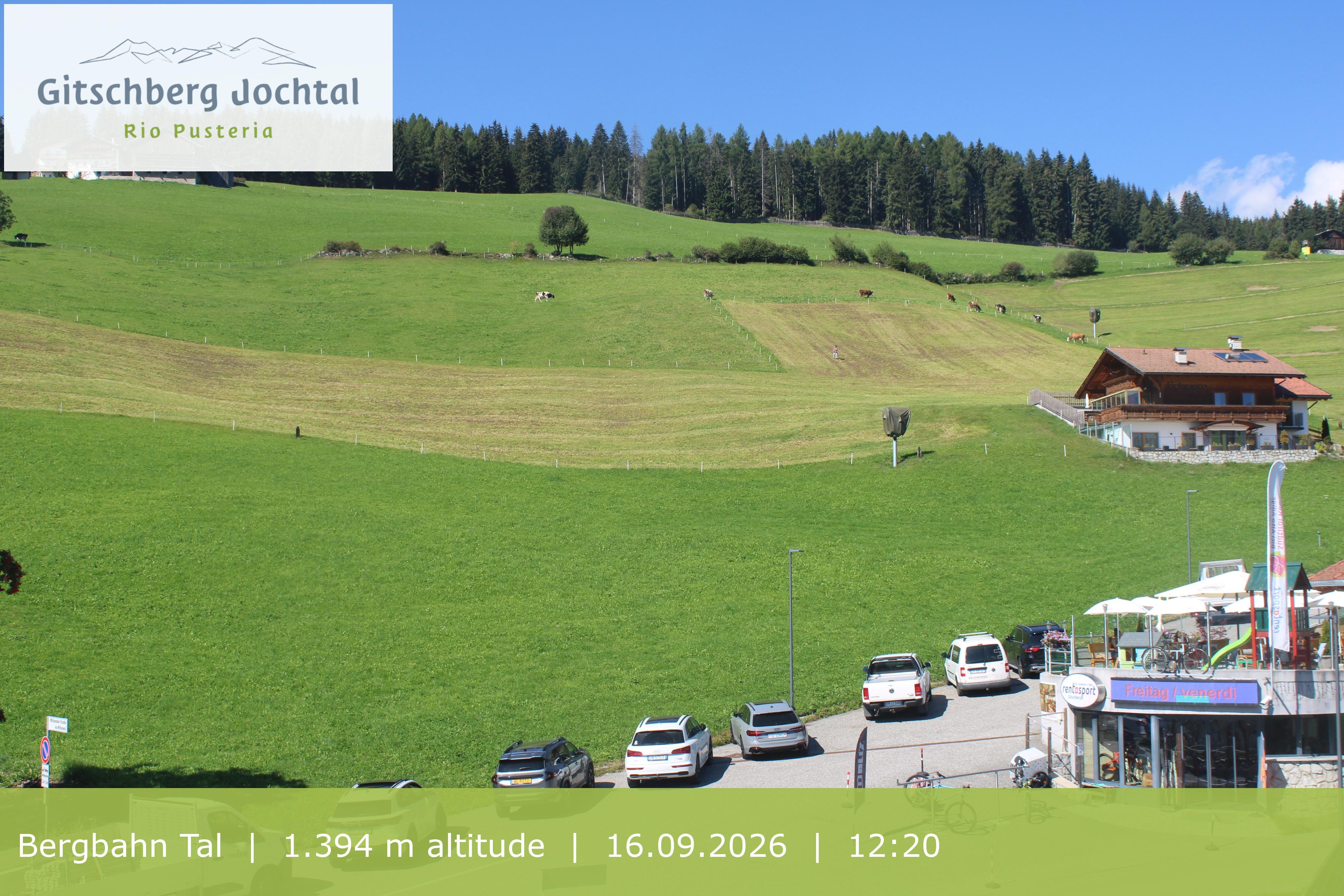 Archived image Webcam View of Base Station Meransen in South Tyrol