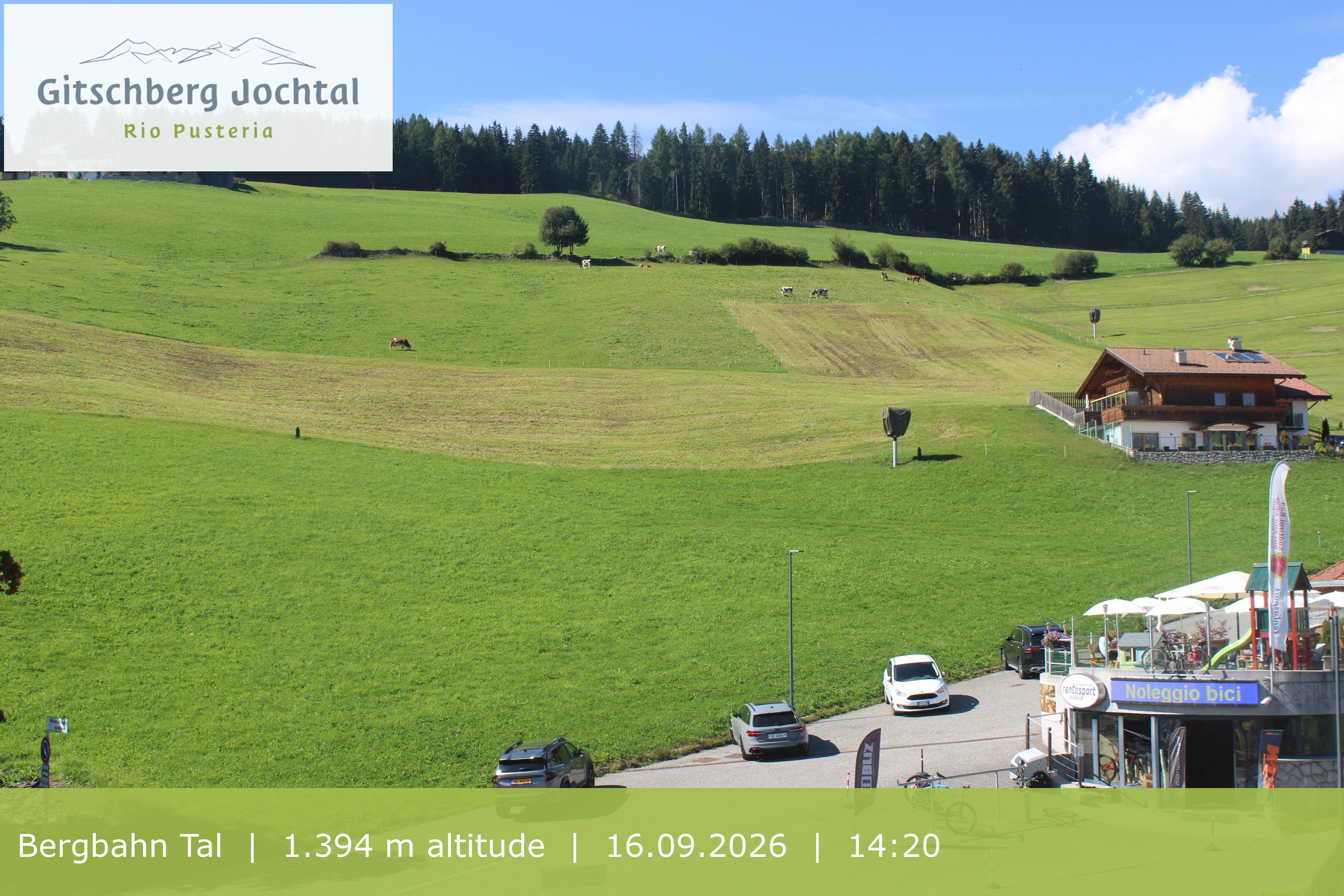 Archived image Webcam View of Base Station Meransen in South Tyrol