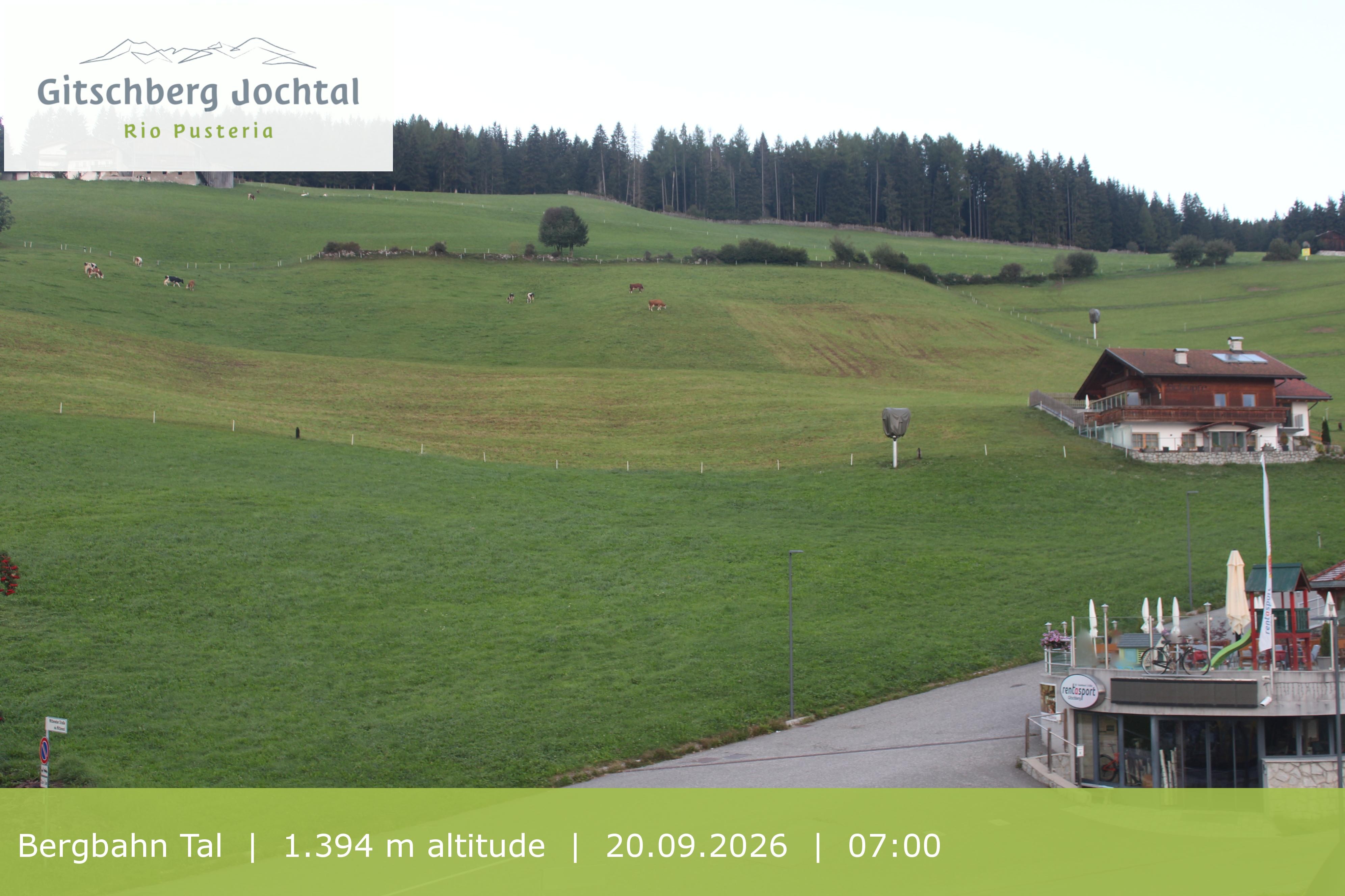 Archived image Webcam View of Base Station Meransen in South Tyrol