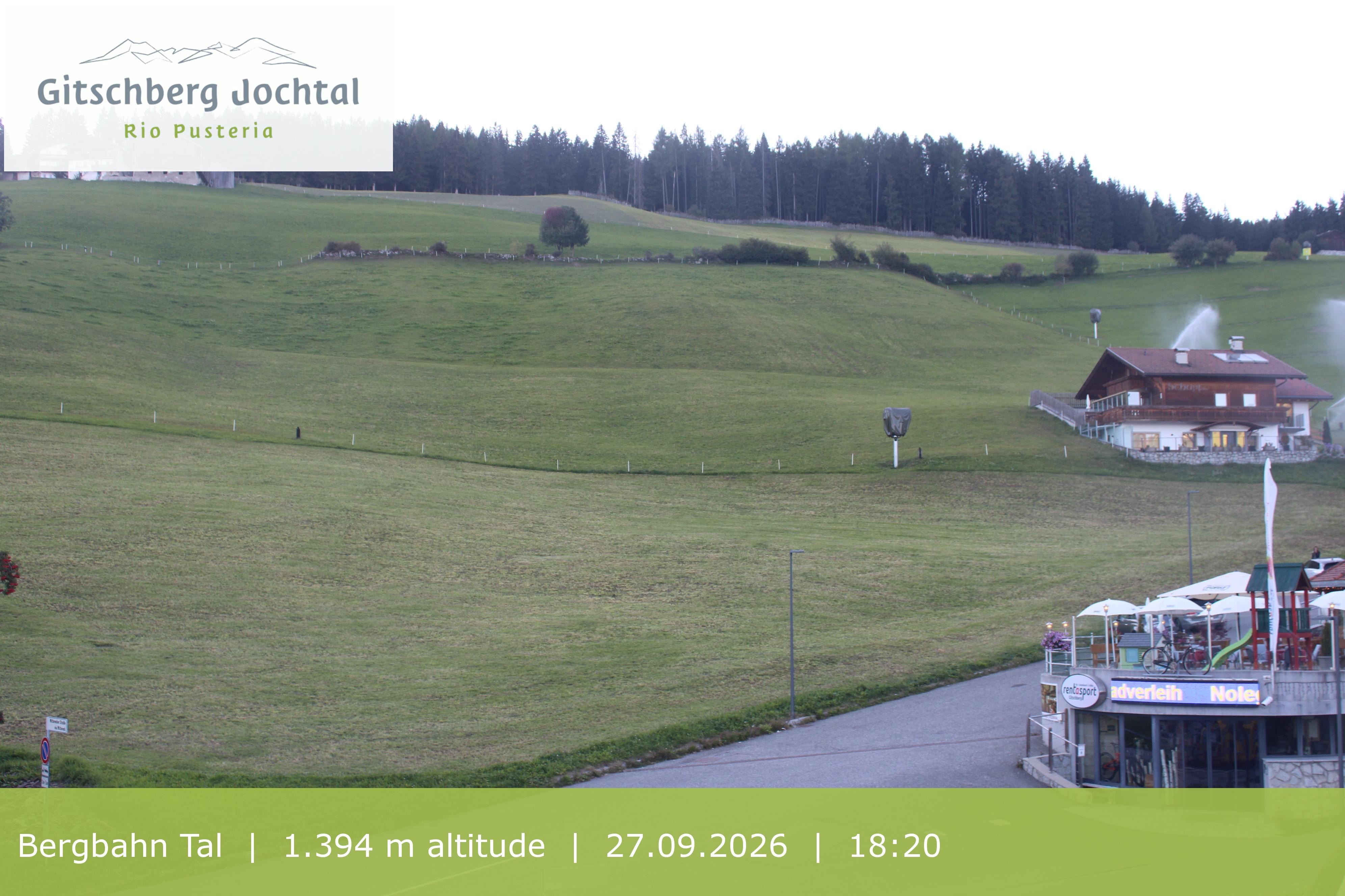 Archived image Webcam View of Base Station Meransen in South Tyrol