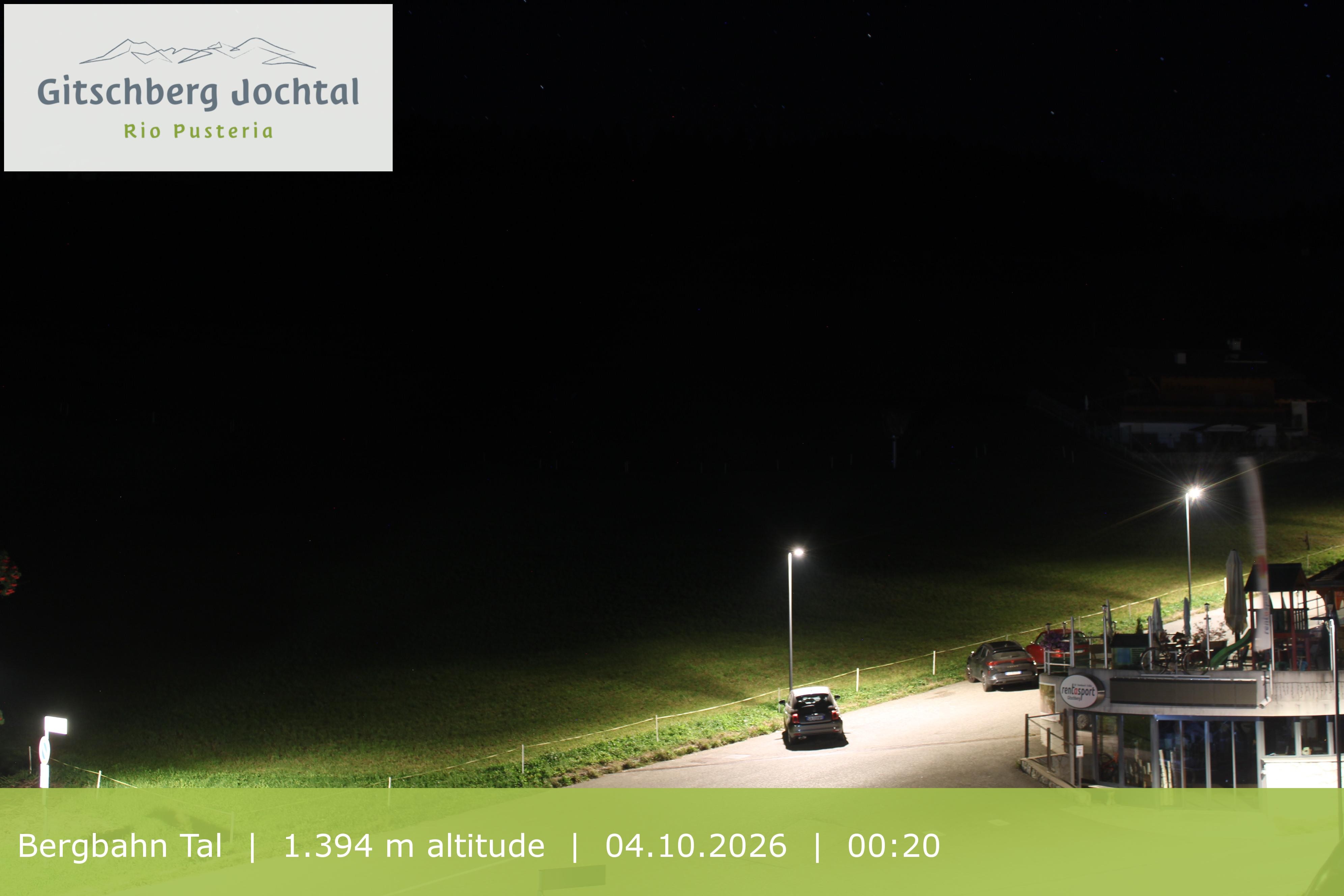 Archiv Foto Webcam Sicht auf die Talstation Meransen in Südtirol