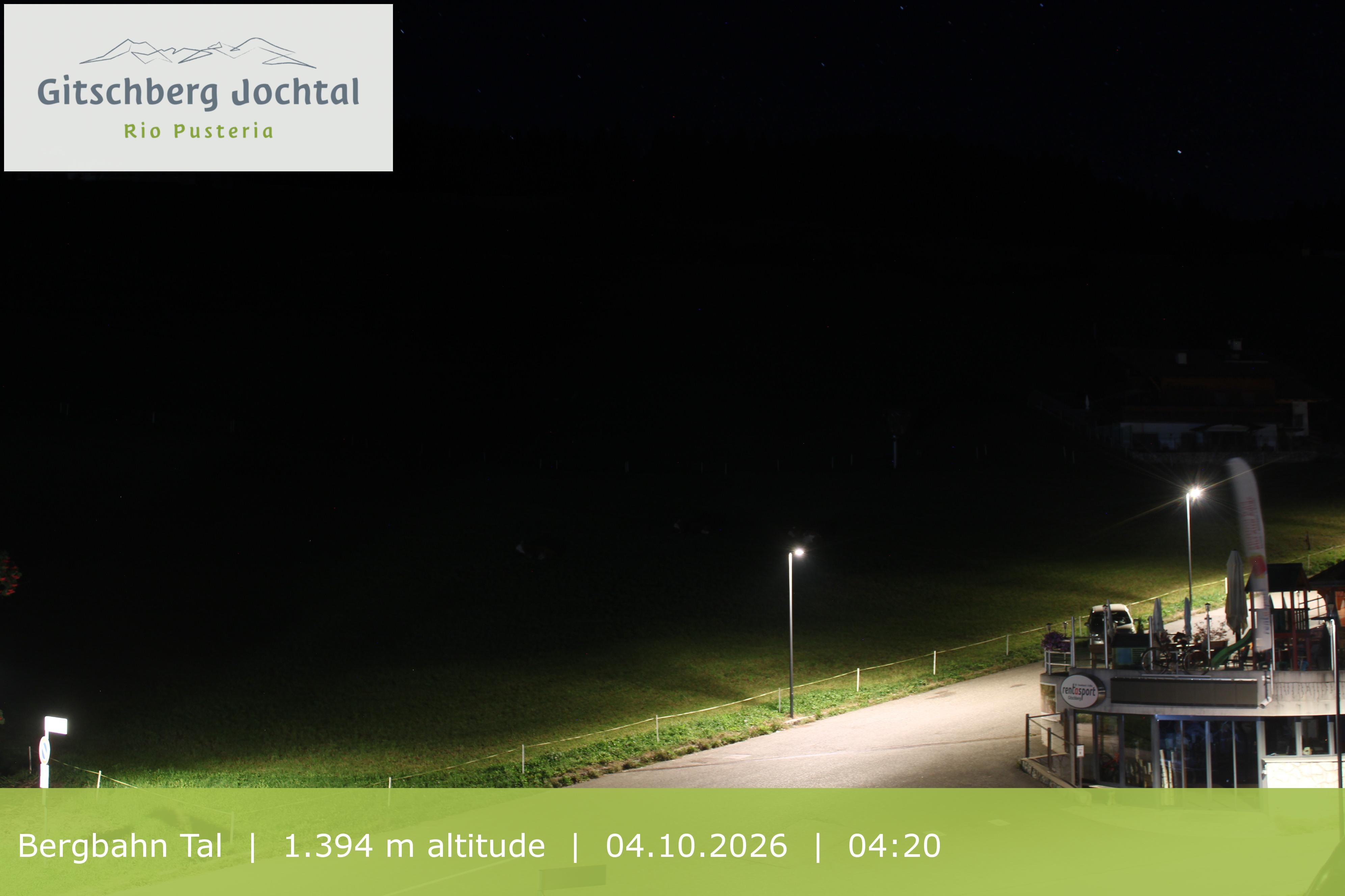 Archiv Foto Webcam Sicht auf die Talstation Meransen in Südtirol