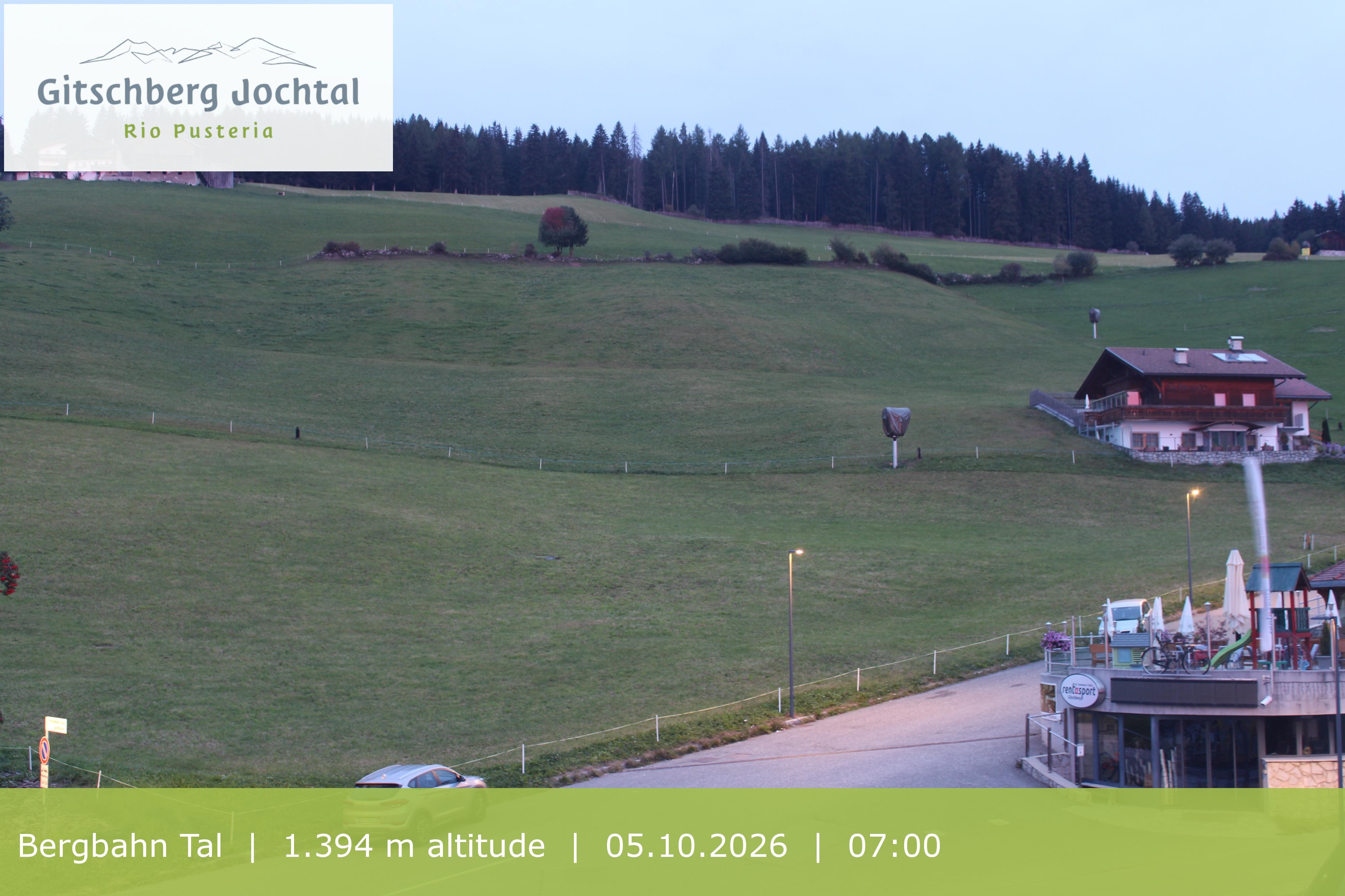 Archived image Webcam View of Base Station Meransen in South Tyrol