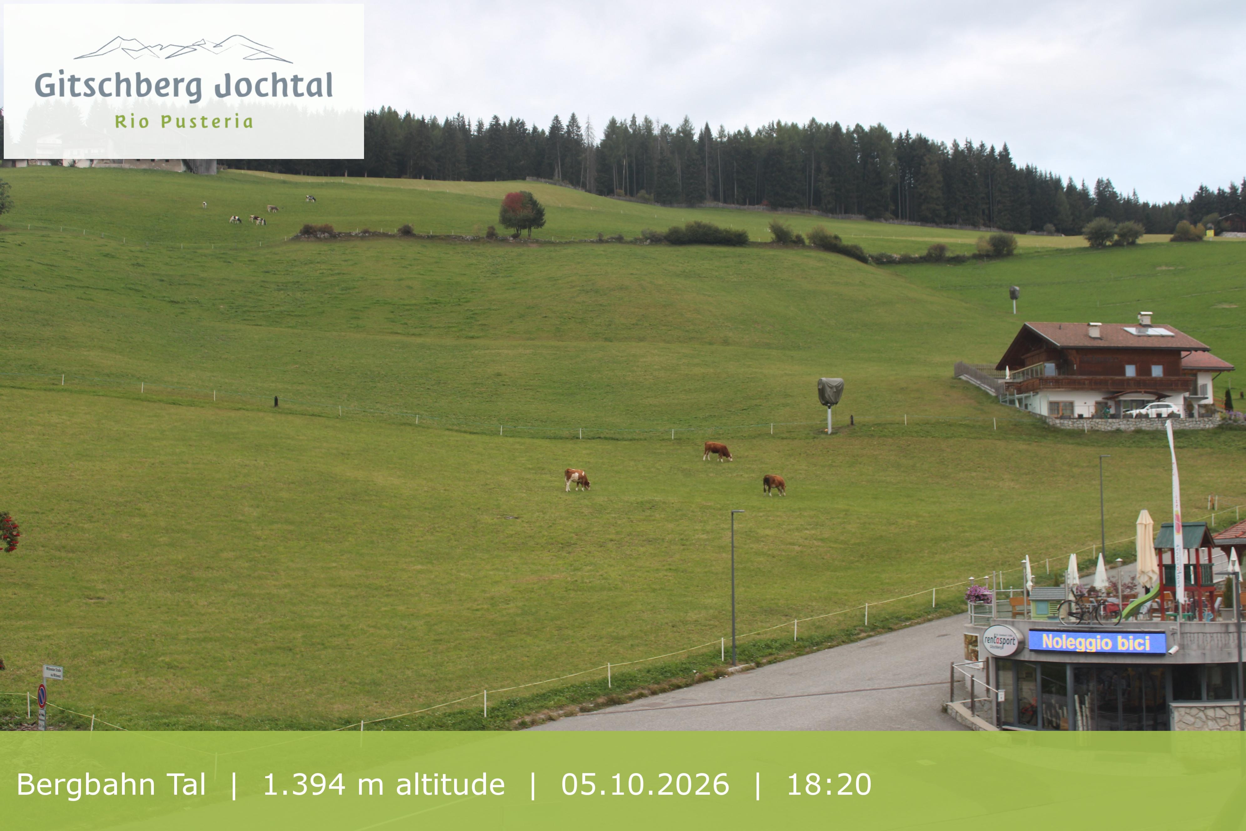 Archived image Webcam View of Base Station Meransen in South Tyrol
