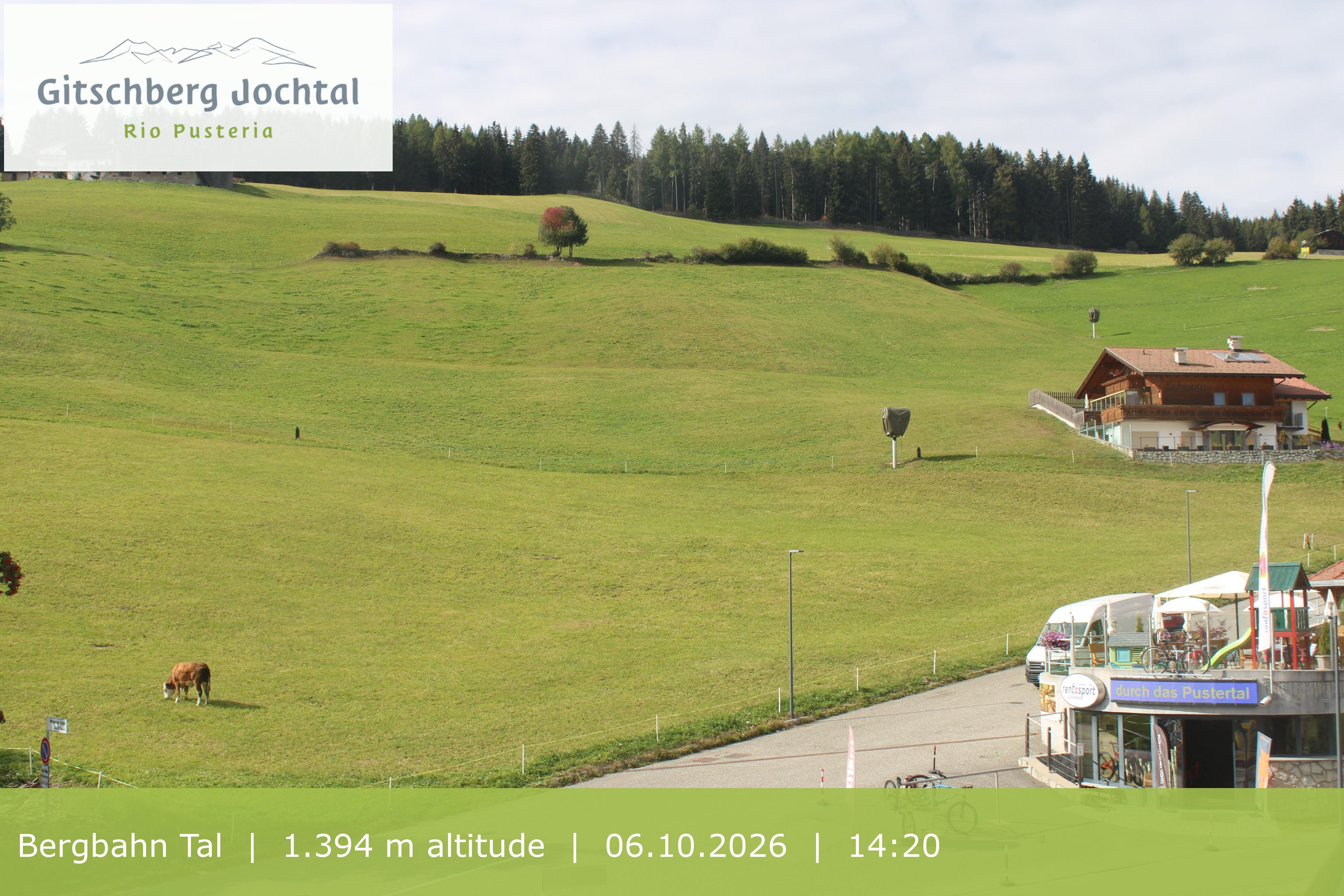 Archived image Webcam View of Base Station Meransen in South Tyrol