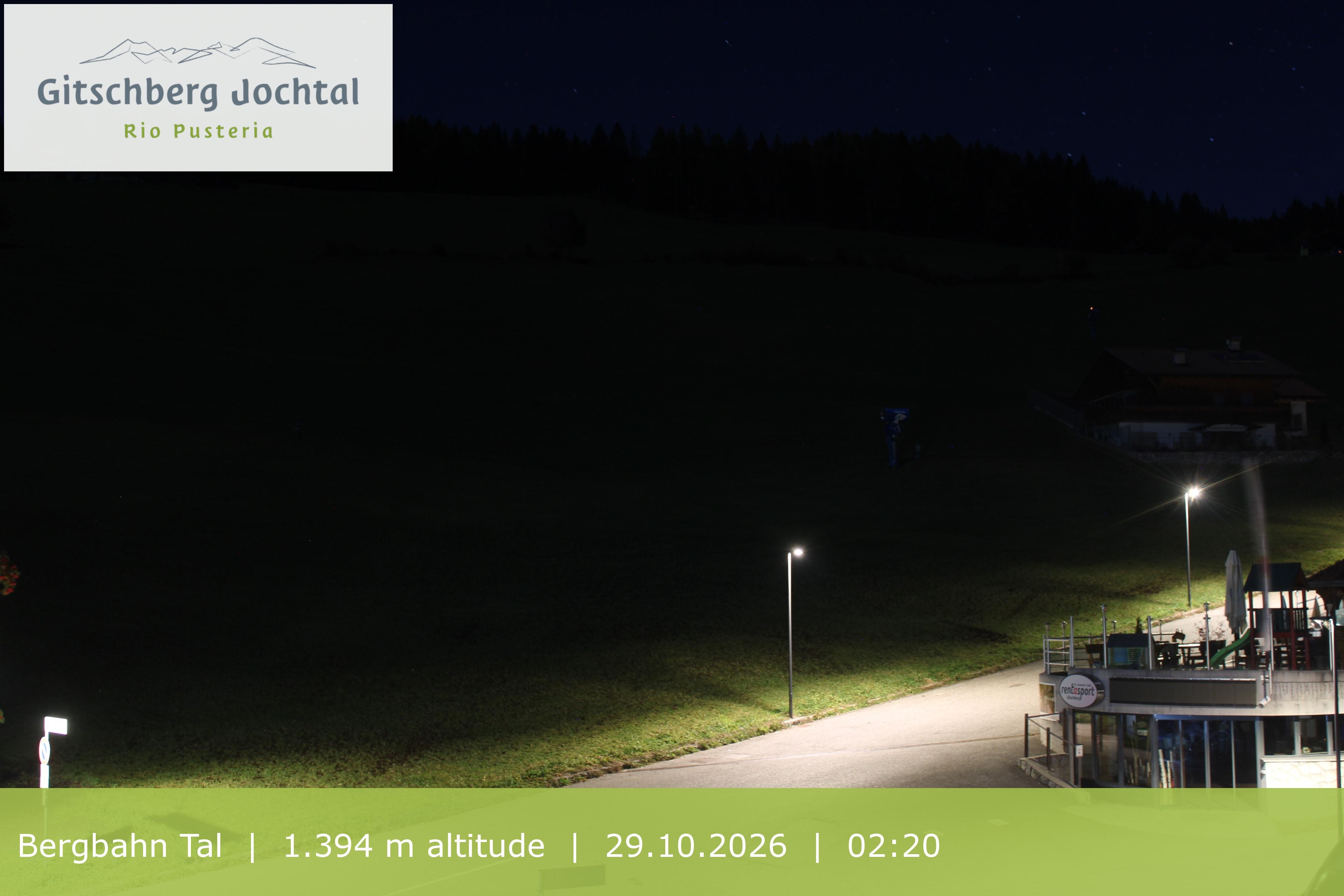 Archiv Foto Webcam Sicht auf die Talstation Meransen in Südtirol