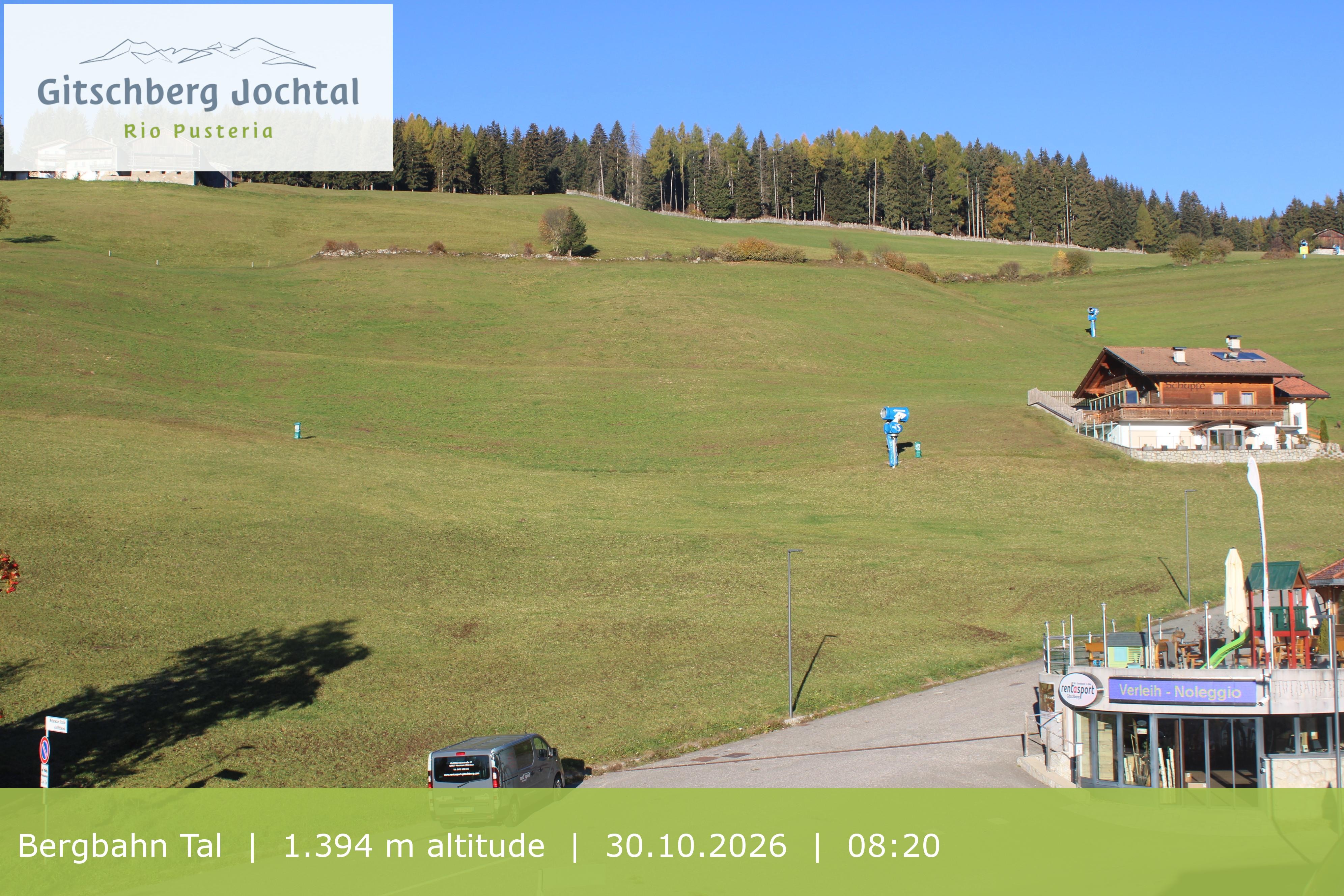 Archived image Webcam View of Base Station Meransen in South Tyrol