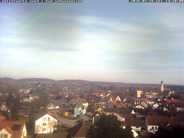 Archiv Foto Webcam Bad Schussenried und Klosterareal