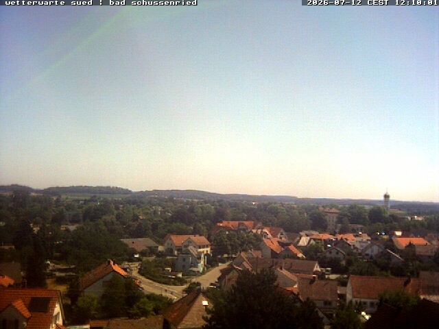Archived image Webcam Bad Schussenried near Lake Constance