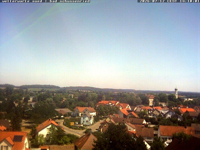 Archived image Webcam Bad Schussenried near Lake Constance