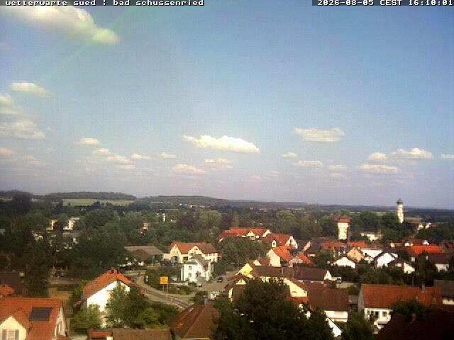 Archiv Foto Webcam Bad Schussenried und Klosterareal