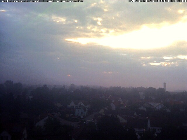 Archived image Webcam Bad Schussenried near Lake Constance