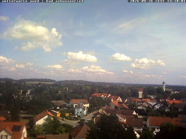 Archived image Webcam Bad Schussenried near Lake Constance