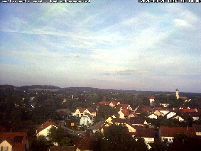 Archived image Webcam Bad Schussenried near Lake Constance