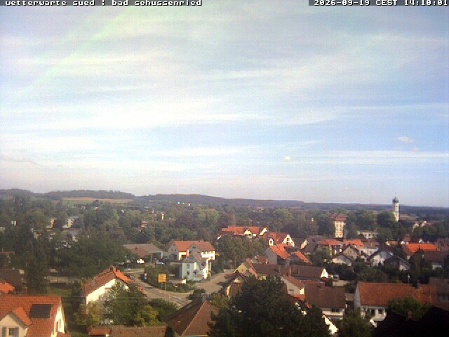 Archived image Webcam Bad Schussenried near Lake Constance