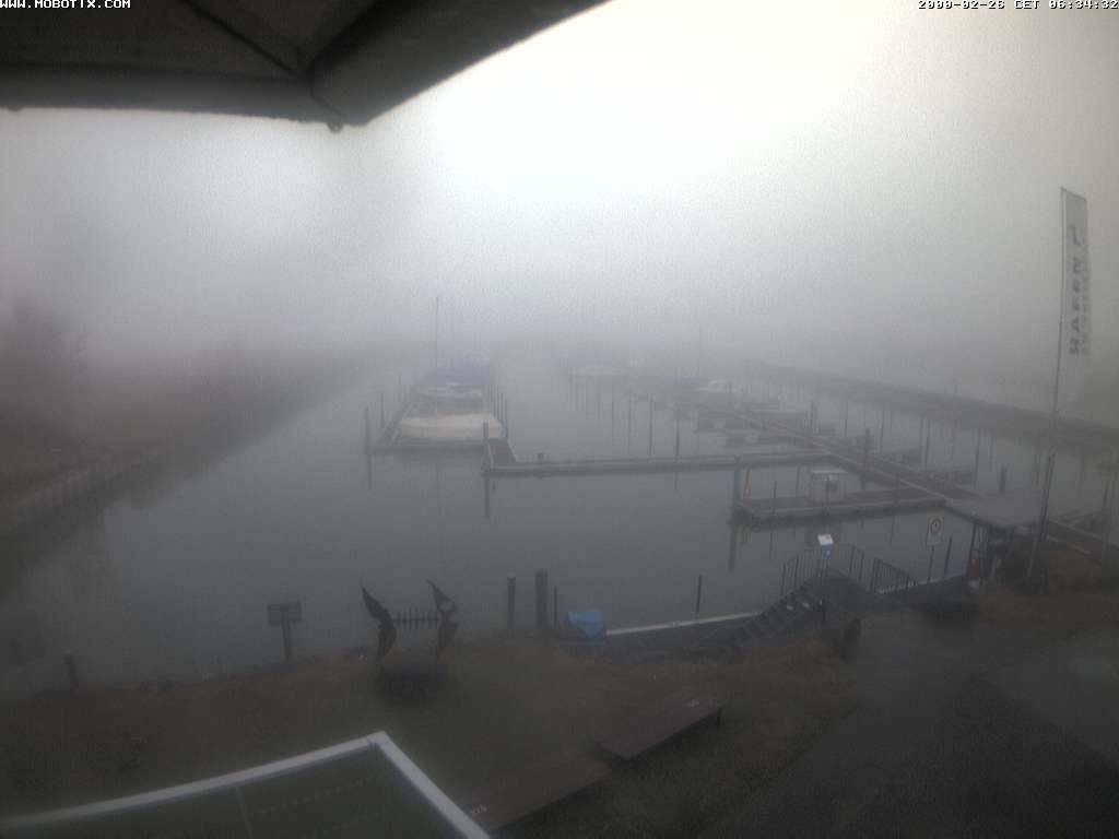 Archived image Webcam Marina Rheinhof Altenrhein at Lake Constance