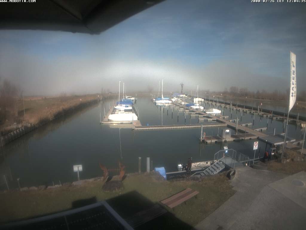 Archived image Webcam Marina Rheinhof Altenrhein at Lake Constance