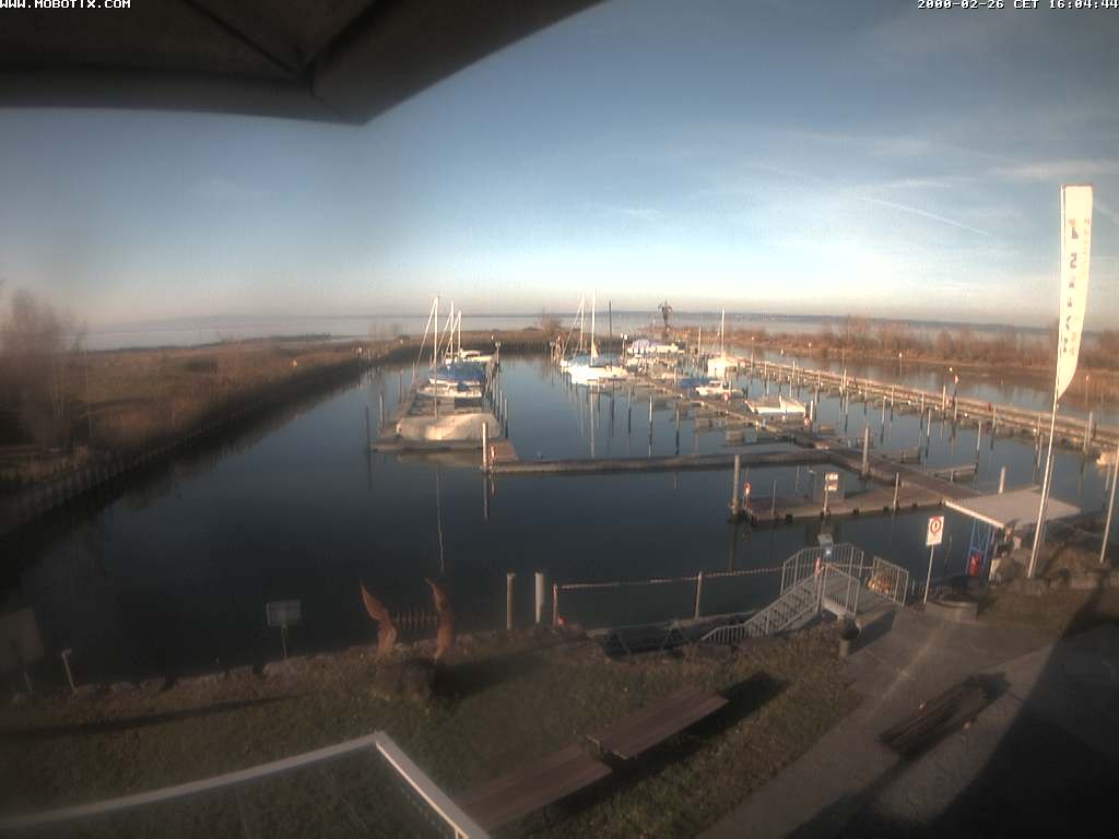 Archived image Webcam Marina Rheinhof Altenrhein at Lake Constance