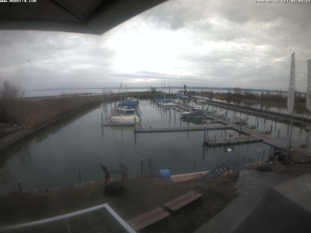 Archived image Webcam Marina Rheinhof Altenrhein at Lake Constance