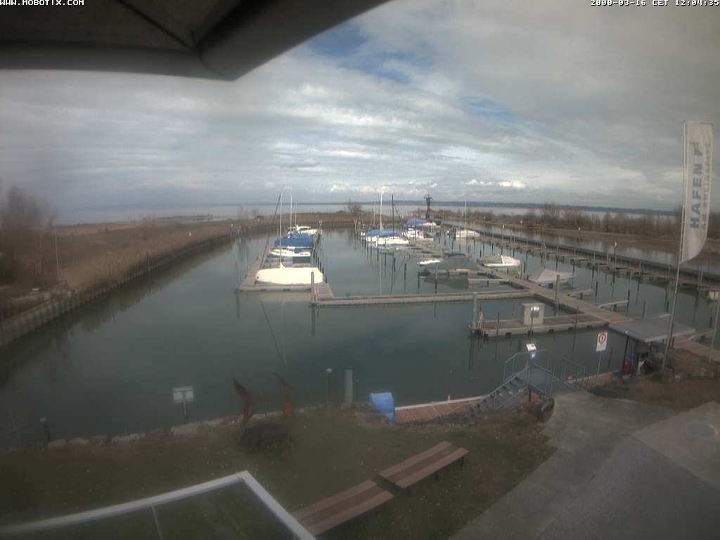 Archived image Webcam Marina Rheinhof Altenrhein at Lake Constance