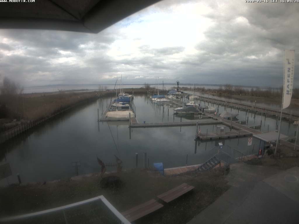 Archived image Webcam Marina Rheinhof Altenrhein at Lake Constance