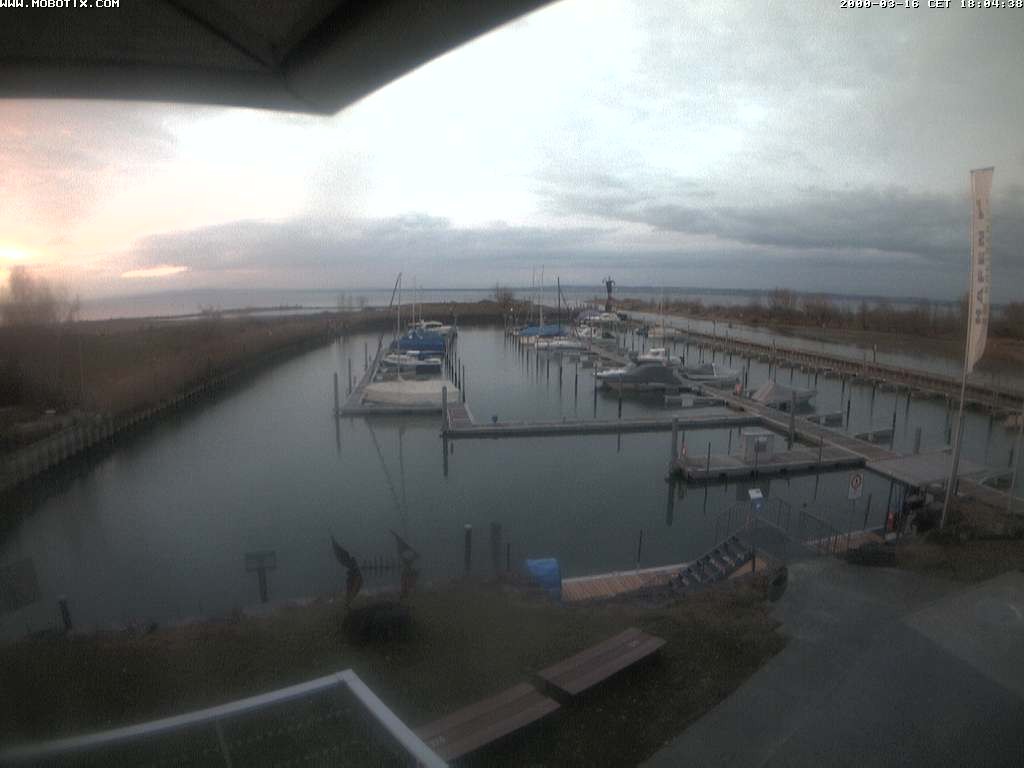 Archived image Webcam Marina Rheinhof Altenrhein at Lake Constance