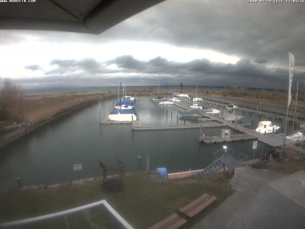 Archiv Foto Webcam Bodensee: Hafen Rheinhof