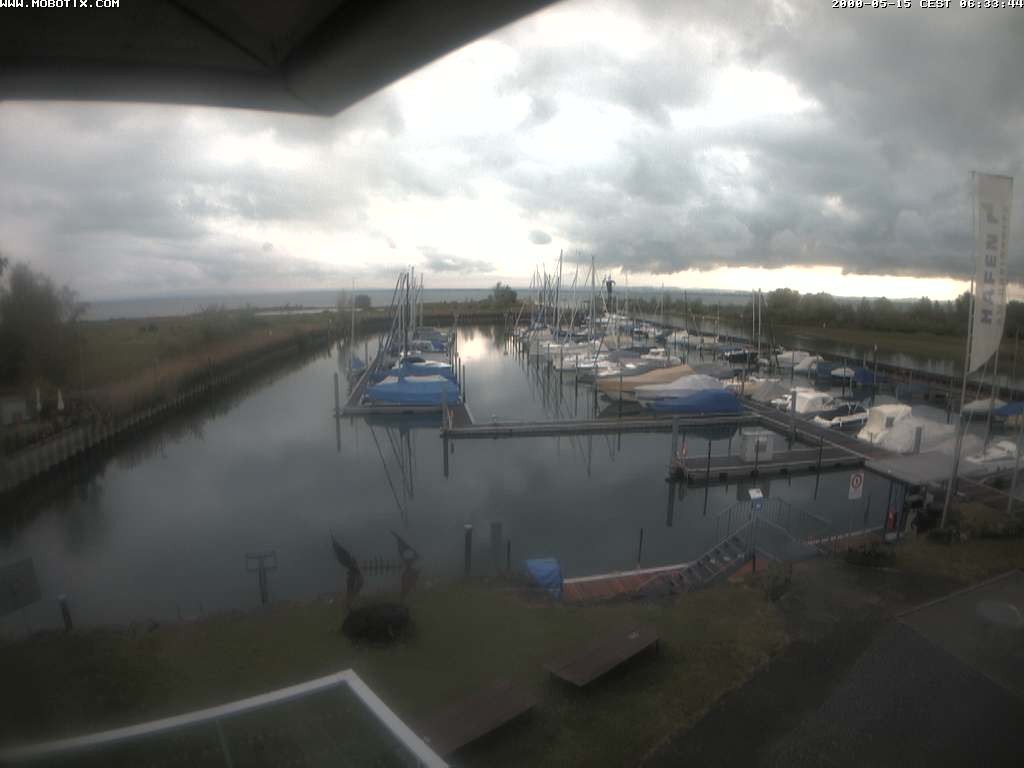 Archived image Webcam Marina Rheinhof Altenrhein at Lake Constance