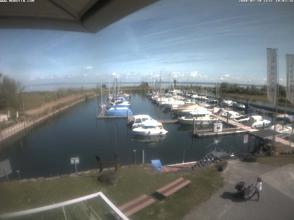 Archiv Foto Webcam Bodensee: Hafen Rheinhof