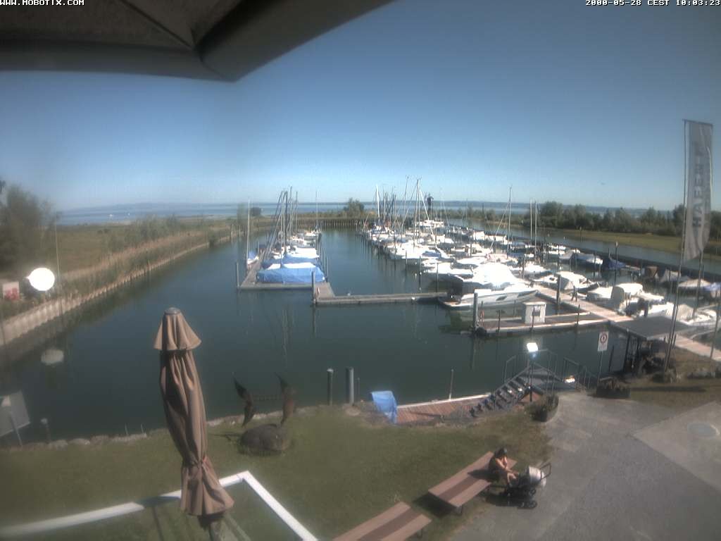 Archiv Foto Webcam Bodensee: Hafen Rheinhof