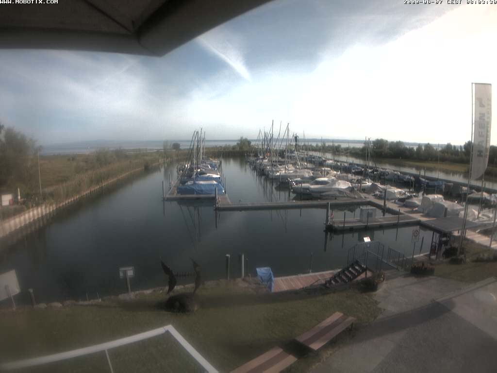 Archiv Foto Webcam Bodensee: Hafen Rheinhof