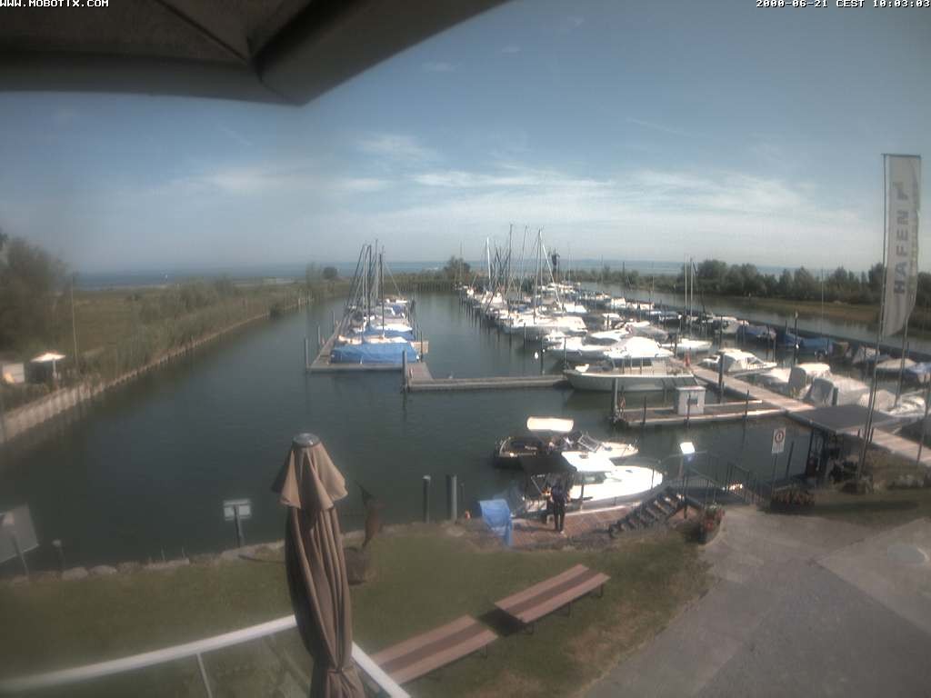Archived image Webcam Marina Rheinhof Altenrhein at Lake Constance