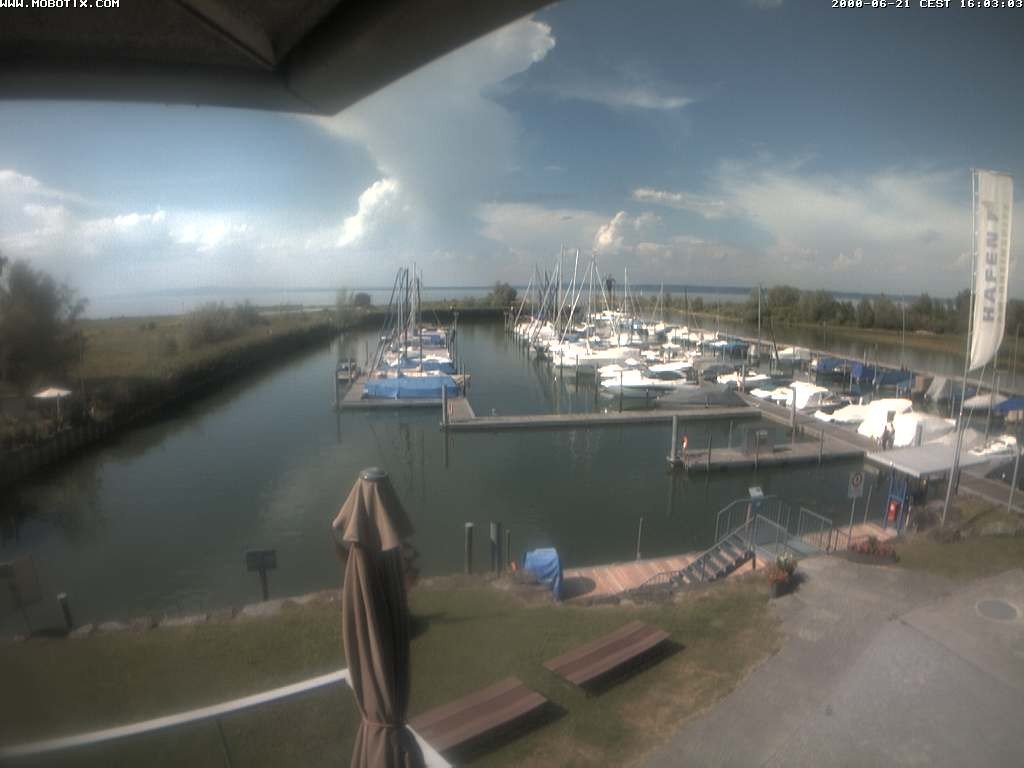 Archived image Webcam Marina Rheinhof Altenrhein at Lake Constance