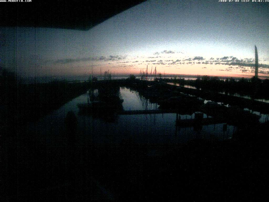 Archived image Webcam Marina Rheinhof Altenrhein at Lake Constance