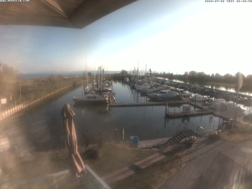 Archiv Foto Webcam Bodensee: Hafen Rheinhof