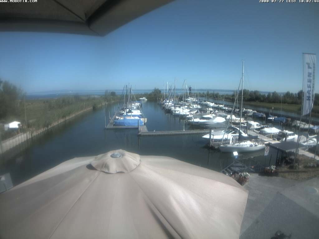Archiv Foto Webcam Bodensee: Hafen Rheinhof