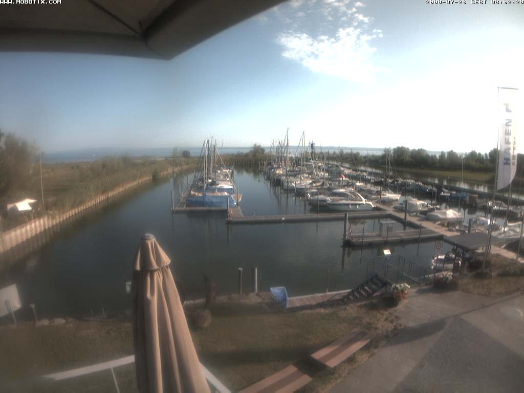 Archiv Foto Webcam Bodensee: Hafen Rheinhof