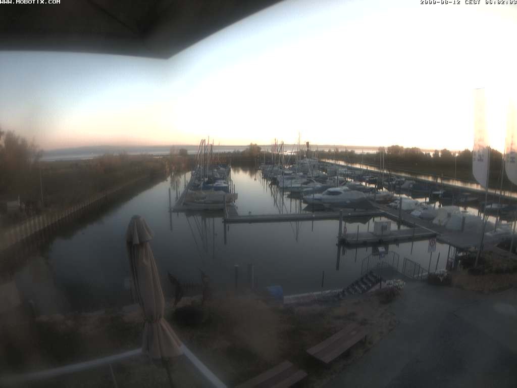 Archived image Webcam Marina Rheinhof Altenrhein at Lake Constance