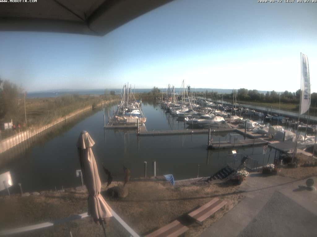 Archived image Webcam Marina Rheinhof Altenrhein at Lake Constance