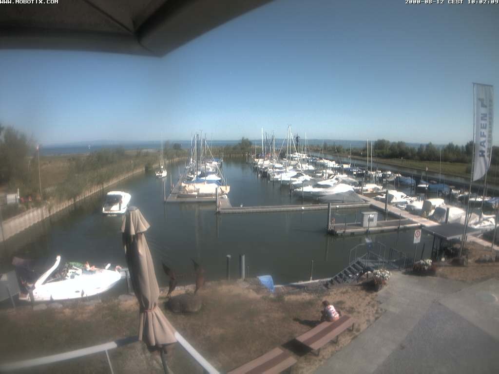 Archived image Webcam Marina Rheinhof Altenrhein at Lake Constance